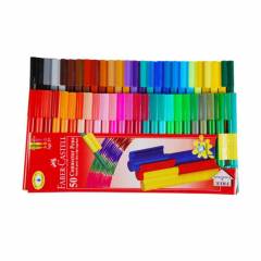 Faber-Castell Connector Pen Set, 153050 (Pack of 50)