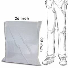 DynaCorp 60 Micron Large Plastic Envelopes, Size: 26x30 inch (Pack of 1000)