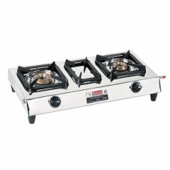 Padmini CS-202 2 Burner Stainless Steel Gas Stove