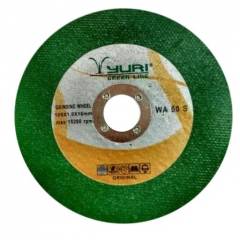 Yuri 4 Inch Green Cut-Off Wheel, Dimensions: 105x1x16 mm (Pack of 100)