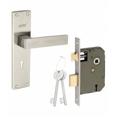 Sardar 8 Inch Grey Stainless Steel Mortise Door Lock Set, SMH 461