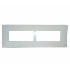 Standard 8M White Irene Comb Cover Plate, ASIPECWN08