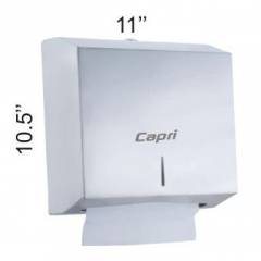 Capri WR-1202 C Fold Paper Dispenser (S.S.) 2 Pkt Capacity
