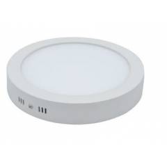 Dev Digital 8W A-max Round Warm White Surface Panel Lights, 6500 K (Pack of 10)