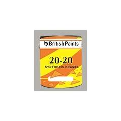 British Paints 20-20 Synthetic Enamel GR-IV, 4 Litre, Golden Yellow
