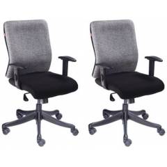 Divano Modular 002 Medium Back Executive Office Chair (Pack of 2)