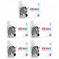Jk Max 67 GSM A4 Size 500 Sheet Copier Paper (Pack of 5)
