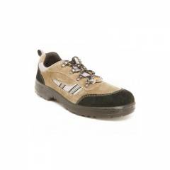 Liberty 7198-254 Warrior Sporty Brown Safety Shoes, Size: 06