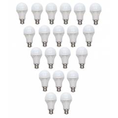 Audeom 3W B-22 White LED Bulbs (Pack of 20)