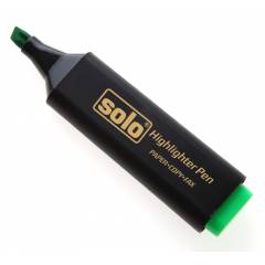 Solo Highlighter, HLF04, Colour: Green (Pack of 10)