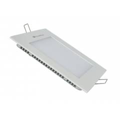 EcoWhite 9W Cool White Square Slim Panel Light, EWDSL9S