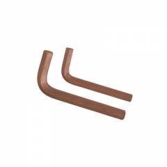 Taparia 3/8 Inch Brown Finish Allen Keys, AK-3/8 (Pack of 10)