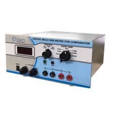 Crown 3-1/2 Digit Digital Micro Ohm Meter Cum Comparator, CES 201C