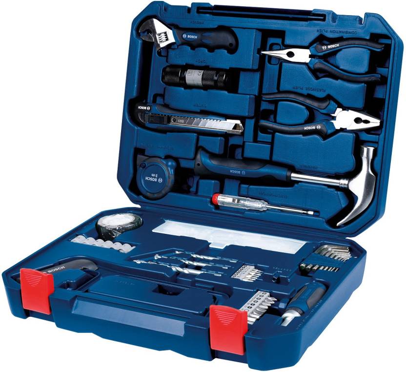 Buy Bosch 108 Pieces All In One Metal Hand Tool Kit 2607002790