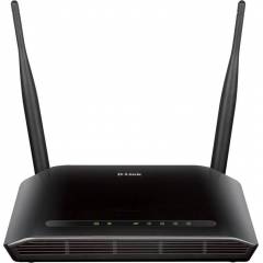 D-Link 300 Mbps Wireless Black Router, DIR615