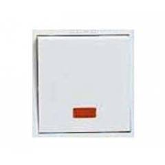 Cona Cuatro 16A White 1 Way Switch with Indicator, MQ-108 (Pack of 20)