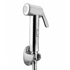 Snowbell Jaquar Glossy Health Faucet, 1m Flexible Tube & Wall Hook