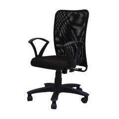 R P Enterprises Ruby Medium Back Office Chair, Dimensions: 45x48x60 cm