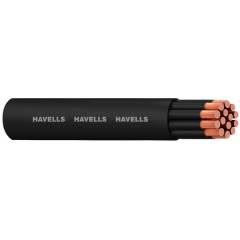 Havells 4 Sq mm 14 Core Black Round Cable, WHMFDSKBE4X0, Length: 100 m