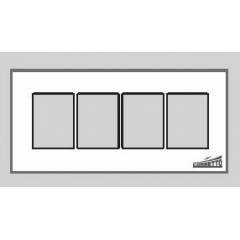 Cornetto 8 Module Flat Plate 9x3, 558 (Pack of 10)
