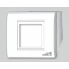 Cornetto 2 Module Modular Gang Box Plate 3x3, 621 (Pack of 10)