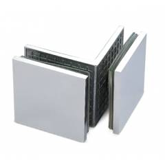 Godrej Stainless Steel Glass To Glass Clip, 7608