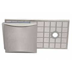 Godrej Stainless Steel Kurve Wall To Glass Clip, 5771