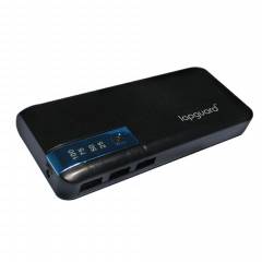 Lapguard 11000mAh Black & Blue Power Bank, LG515-11K