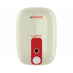 Venus 25 Litre Ivory & Red Lyra Storage Water Heater, 25RX