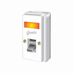 Cornetto 16A Dyna Non Modular 16A DP Switch, 1051 (Pack of 5)