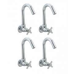 Snowbell Corsa Brass Sink Cock (Pack of 4)