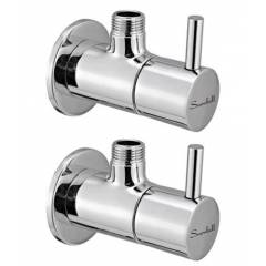 Snowbell Flora Brass Angle Faucet (Pack of 2)