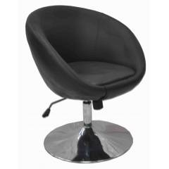Ventura VF M 60336 Black Designer Chair with MS Chrome Base