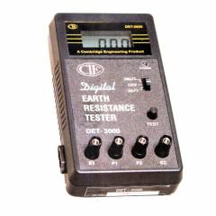 CIE DET-2000 Dual Digital Earth Resistance Tester, 0-20-2000 Ohms