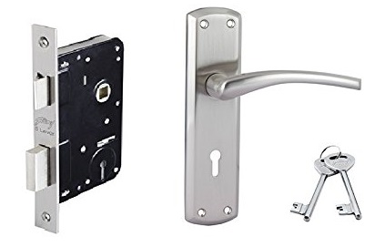 Buy Godrej Elc 01 6 Leyer Mortise Lock With Satin Finish Handle