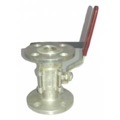 Crest Flanged End IC Ball Valve, MTC-83, Size: 25 mm