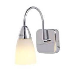 Philips 1x12W Chrome Indoor Wall Lamp, 32032