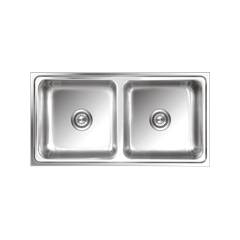 Nirali Opal Satin Finish Kitchen Sink, Size: 950x510 mm