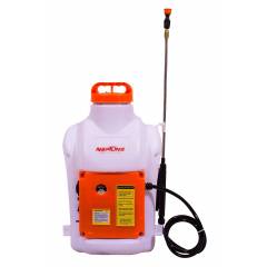 Neptune 16 Litre White Battery Operated Knapsack Garden Sprayer, BP-65