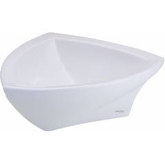 Cotto C0009 FLORENTINE Above Counter Decorative Wash Basin without Faucet Hole , Colour: White