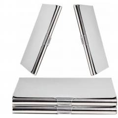 Stealodeal Stainless Steel Card Holder (Pack of 4)