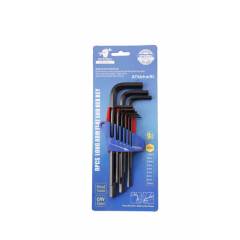 Ambitec/De Neers Long Arm Ball Type Allen Key Set, ATKBHM9L