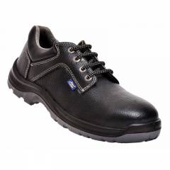 Allen Cooper AC-1284 Antistatic Steel Toe Black Safety Shoes, Size: 6