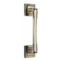 Spider 8 Inch Zinc Alloy On Rose Pull Handle, ZPR38AB (Pack of 2)