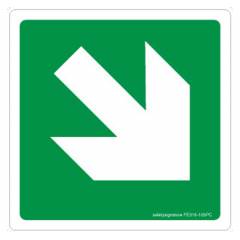 Safety Sign Store Arrow-Graphic Sign Board, FE316-210NGR-01