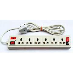 Bizinto Power Plus 6 Socket 1 Switch Extension Board, SPS-610