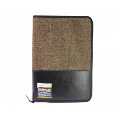 Saya Brown Fusion Portfolio 20 Pkts FS