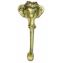 SmartShophar Antique Ganesha Ekadanta Pull Handle, 53003-PHGE-AN08