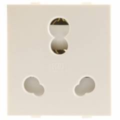 Anchor Woods White 20A-10A Twin Socket, 90109 (Pack of 10)