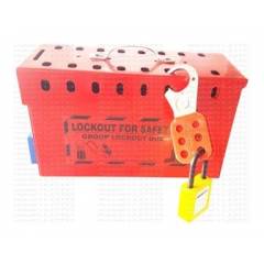 Asian Loto ALC-LGBS Group Lock Box for LOCKOUT / TAGOUT with 12 holes